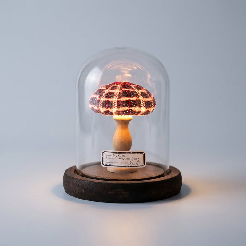 Maris Seashell Glass Dome Night Light