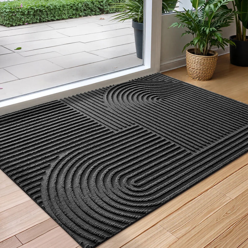 Water-Absorbing Door Mat with Non-Slip and Quick-Drying Design for a Clean Entrance
