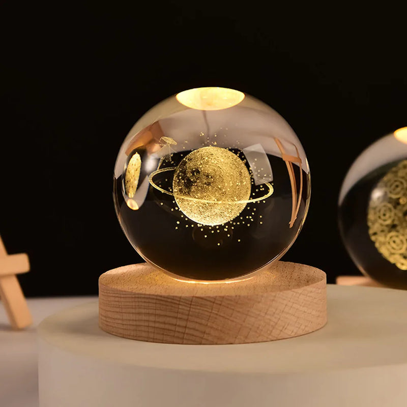 3D Galaxy Sphere LED Table Lamp