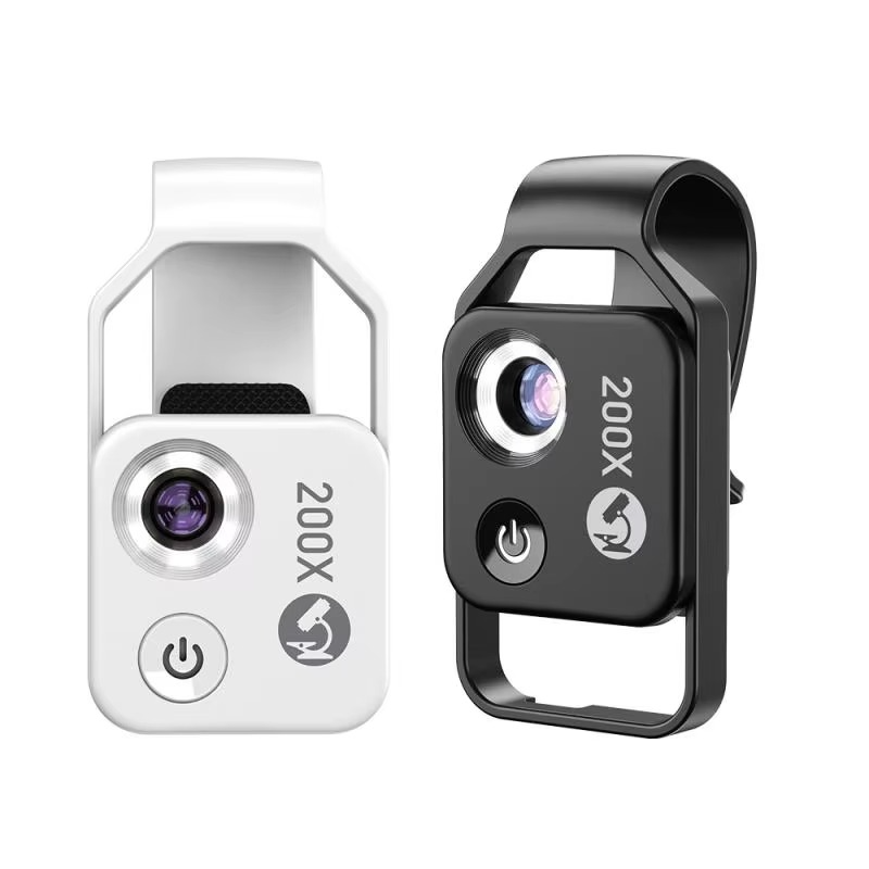 200X Clip-On Smartphone Microscope Lens