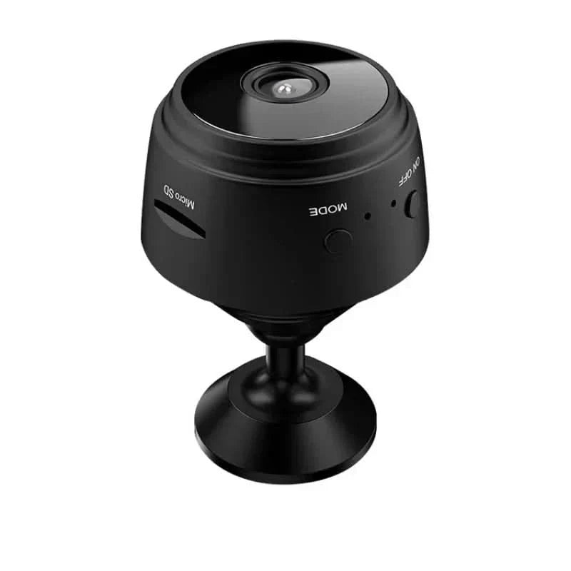 1080p Mini Security Camera with Night Vision & 150° Wide-Angle View
