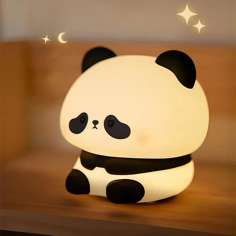 Rechargeable Silicone Animal LED Night Light with Timer