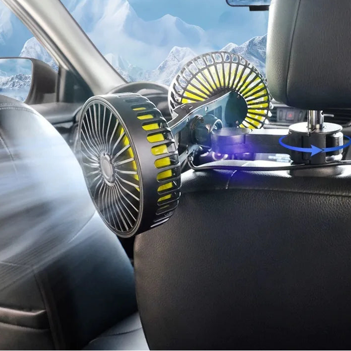 Adjustable USB Car Cooling Fan