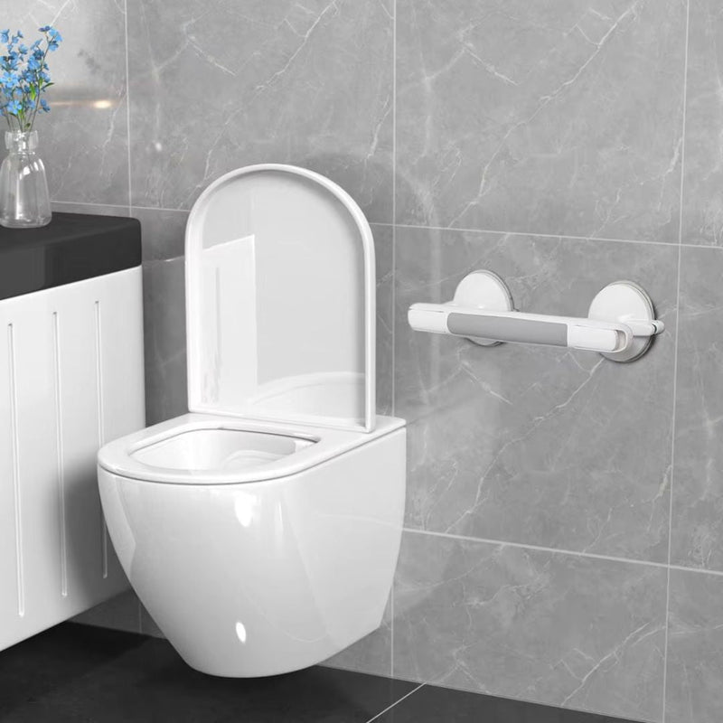 Suction Bathroom Grab Bar with Anti-Slip Grip