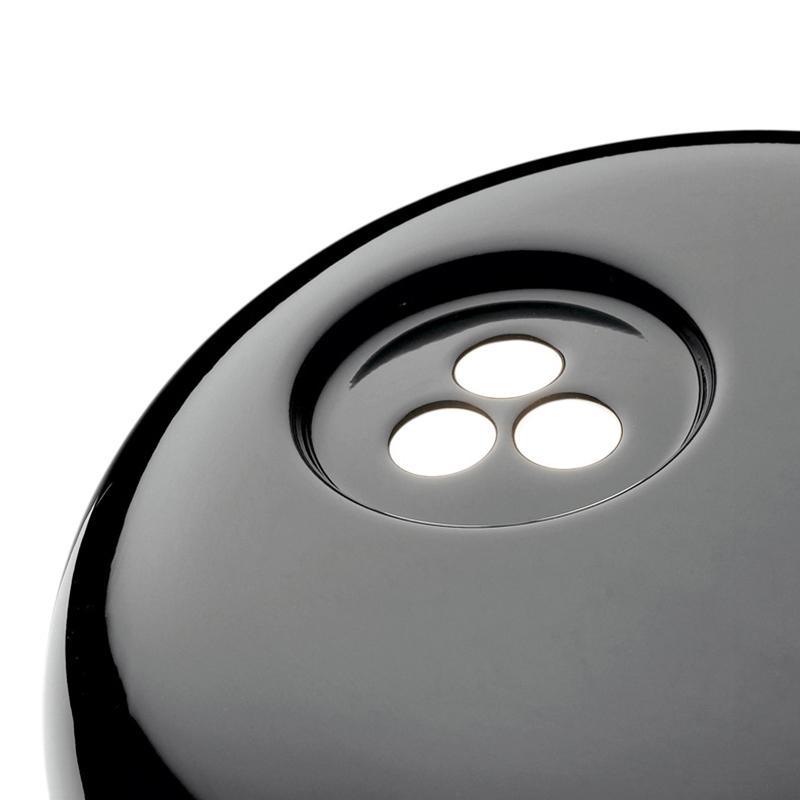 Modern Design Table Lamp with Marble Base and Half-Round Shade