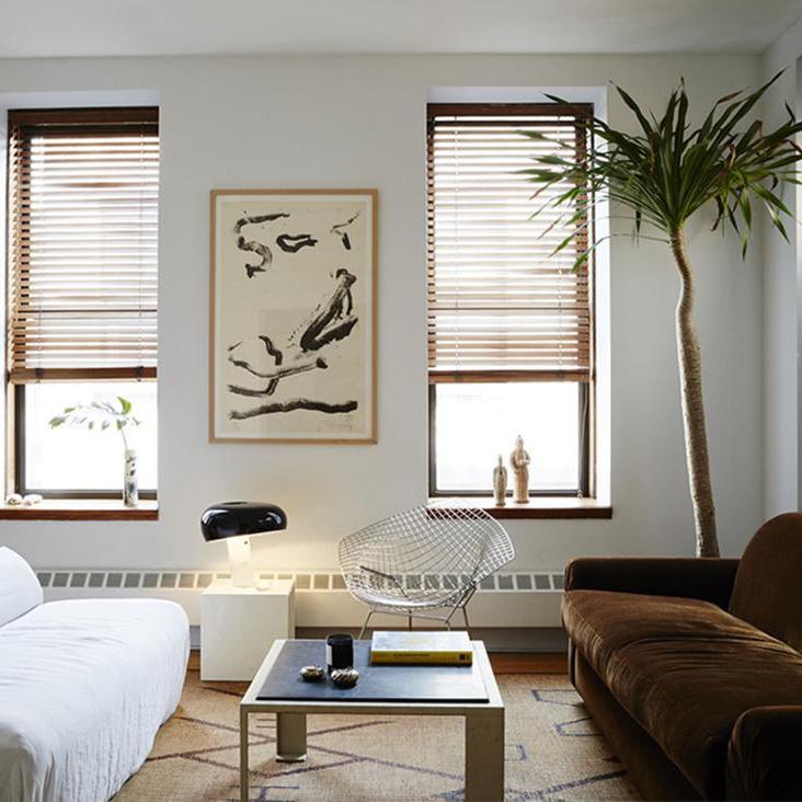 Modern Design Table Lamp with Marble Base and Half-Round Shade