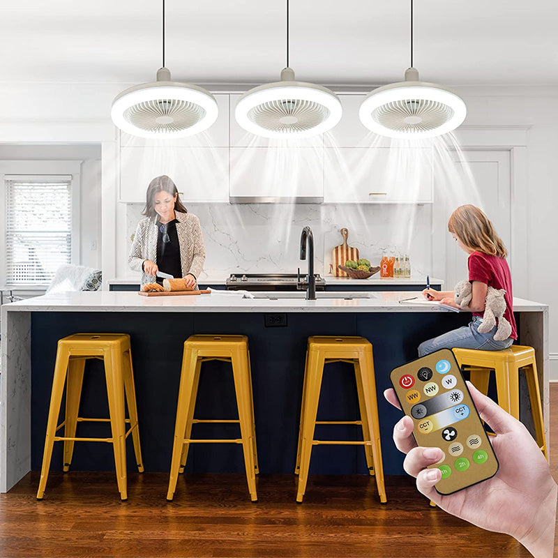 Ceiling Fan with LED Light for Lamp Fitting and Comfortable Cooling