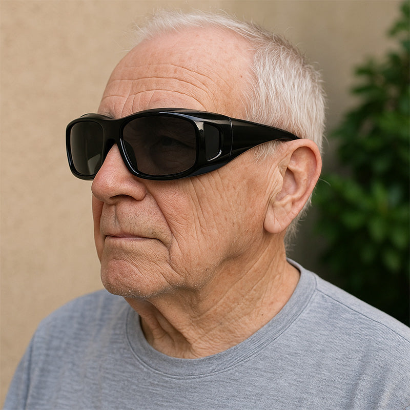 Polarised Fit-Over Sunglasses for Prescription Glasses and Driving