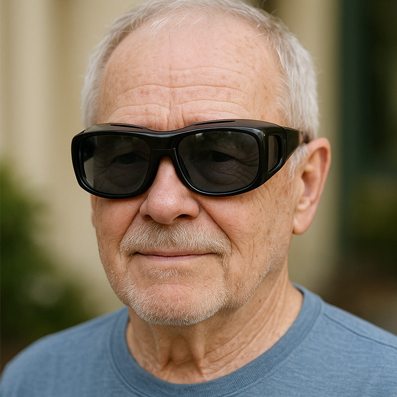 Polarised Fit-Over Sunglasses for Prescription Glasses and Driving