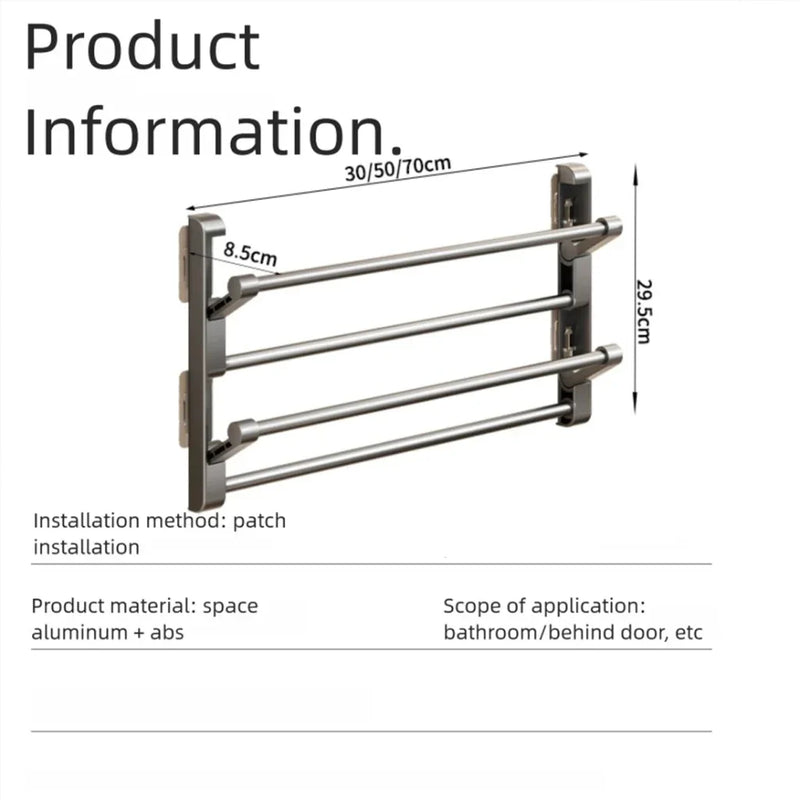 Wall-Mounted Shoe Rack with Drainage System for Space-Saving Storage