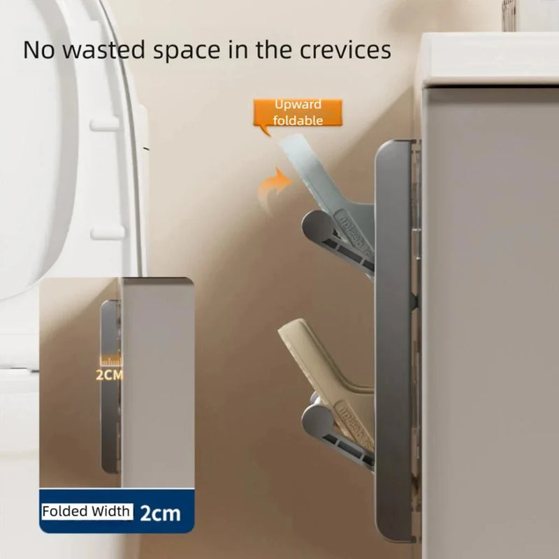 Wall-Mounted Shoe Rack with Drainage System for Space-Saving Storage