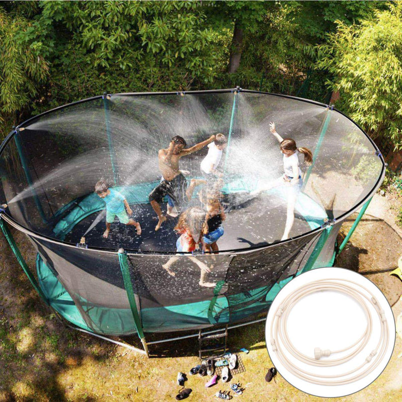 Garden and Patio Misting System with Adjustable Spray Nozzles
