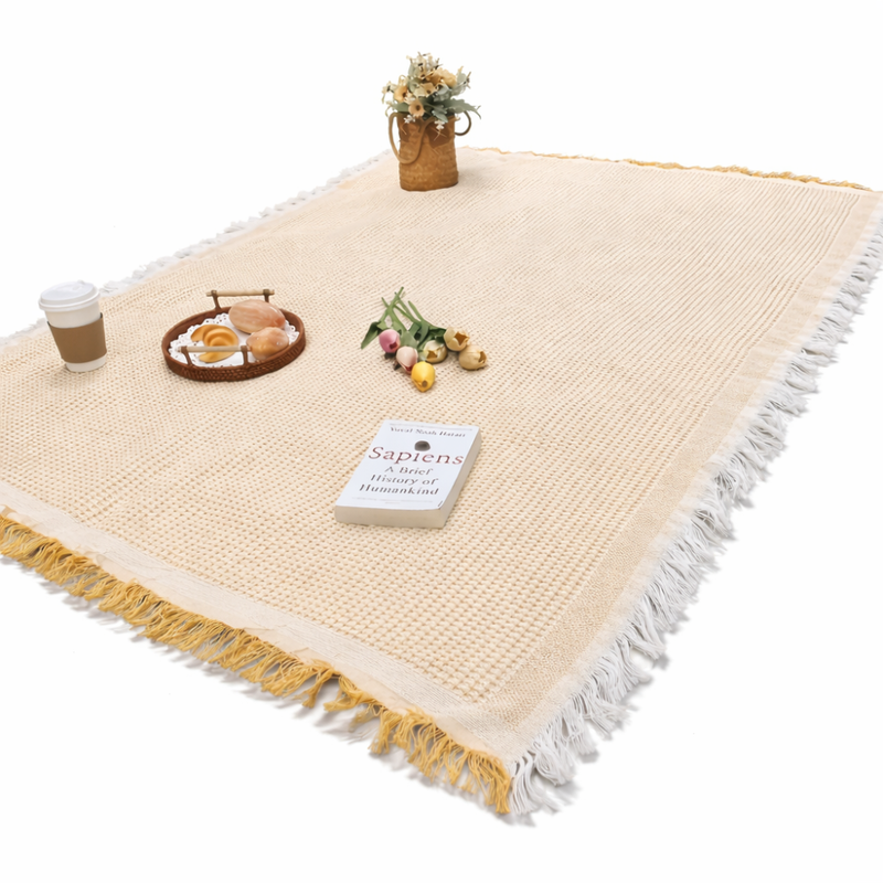 Foldable Moisture-Resistant Picnic Blanket for Outdoor Use