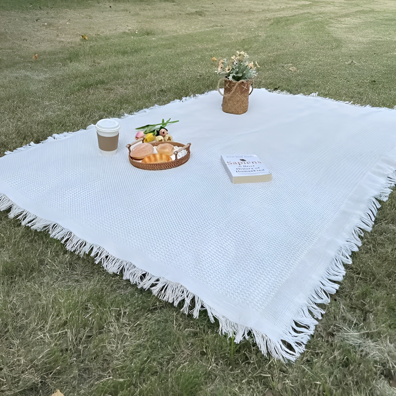 Foldable Moisture-Resistant Picnic Blanket for Outdoor Use