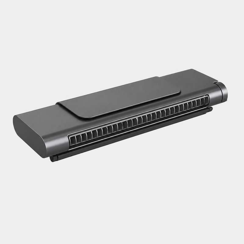 Bladeless USB Fan with Adjustable Airflow for Desks