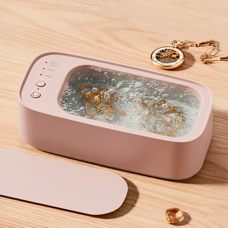 Compact Ultrasonic Jewellery & Eyeglass Cleaner