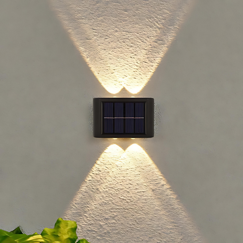 Solar Motion Sensor Up & Down Wall Light