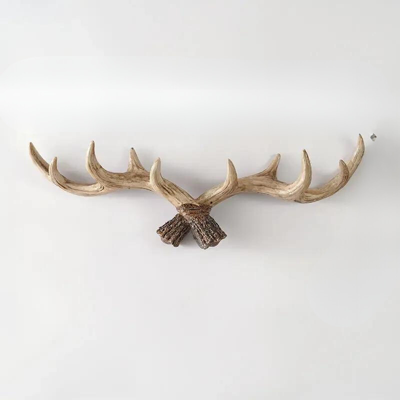 Decorative Wall Hook with Antler Shape and Natural Look for Entrance and Interior