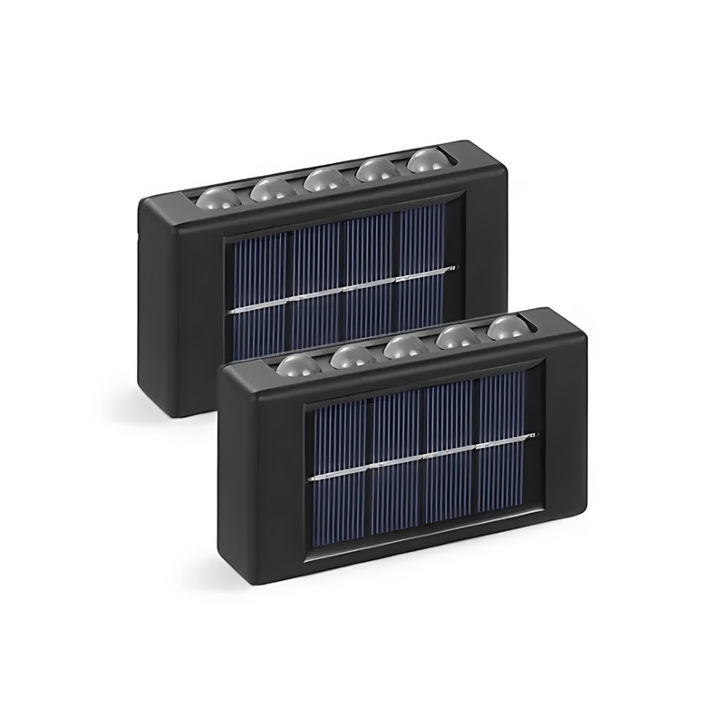 Solar Motion Sensor Up & Down Wall Light
