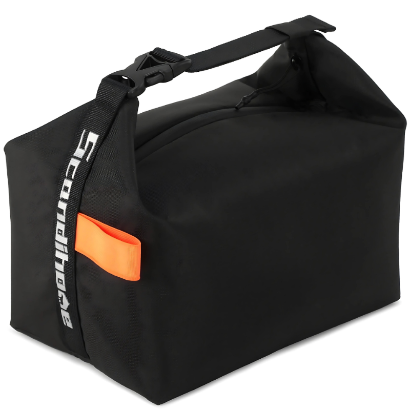 Foldable Insulated Lunch Bag with Zip Closure for Everyday Use