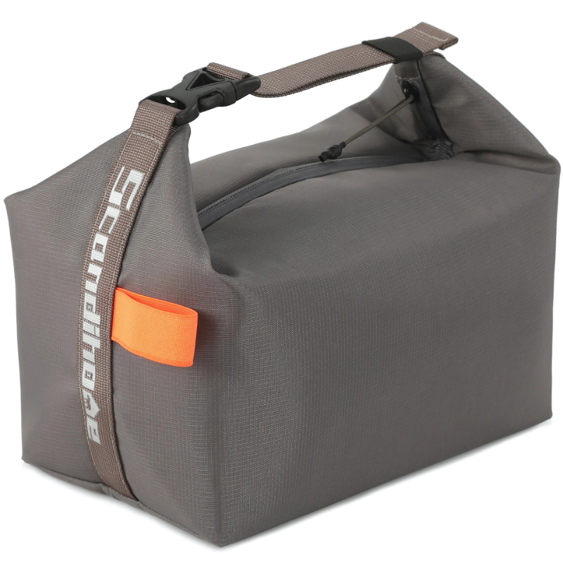 Foldable Insulated Lunch Bag with Zip Closure for Everyday Use