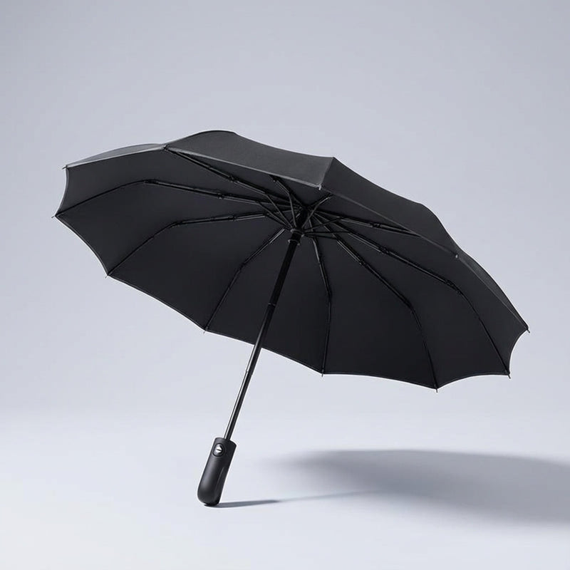 Automatic Reverse Folding Umbrella with Ten-Rib Frame for Rainy Days