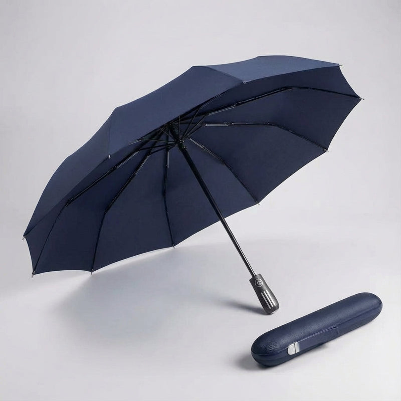 Automatic Reverse Folding Umbrella with Ten-Rib Frame for Rainy Days