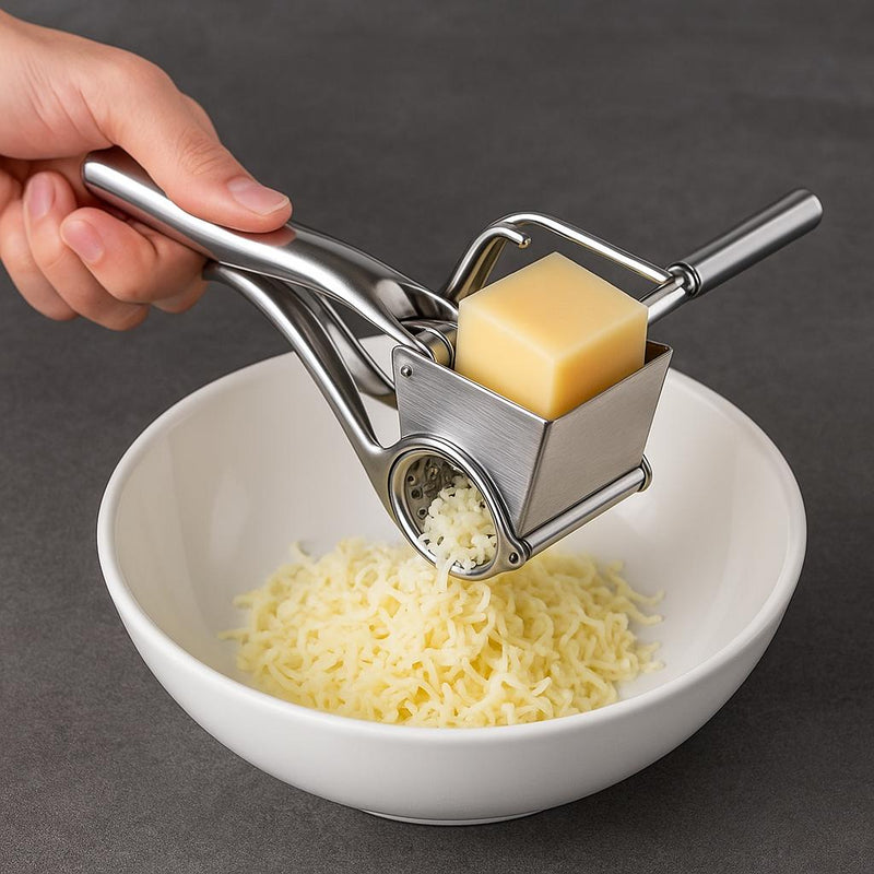 Manual Cheese Grater for Cooking and Serving for Home Cooks and Enthusiasts