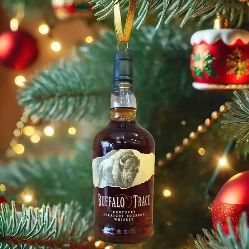 Whiskey-Inspired Advent Calendar with 24 Mini Bottle Ornaments