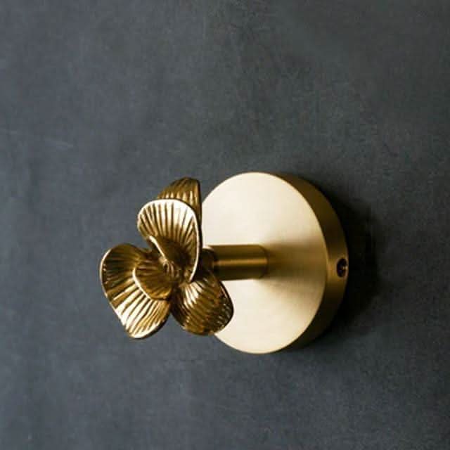Decorative Brass Bird Wall Hook with Sculptural Design