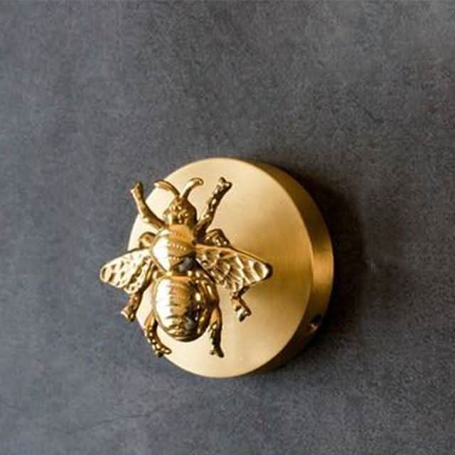 Decorative Brass Bird Wall Hook with Sculptural Design