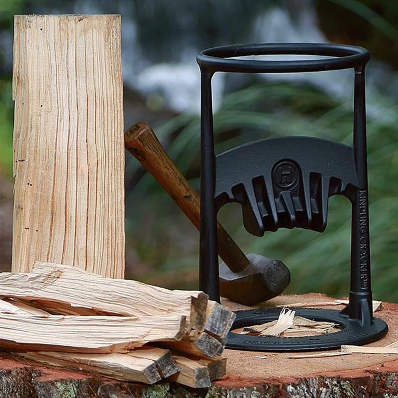 Manual Wood Splitter for Safe and Efficient Splitting of Firewood