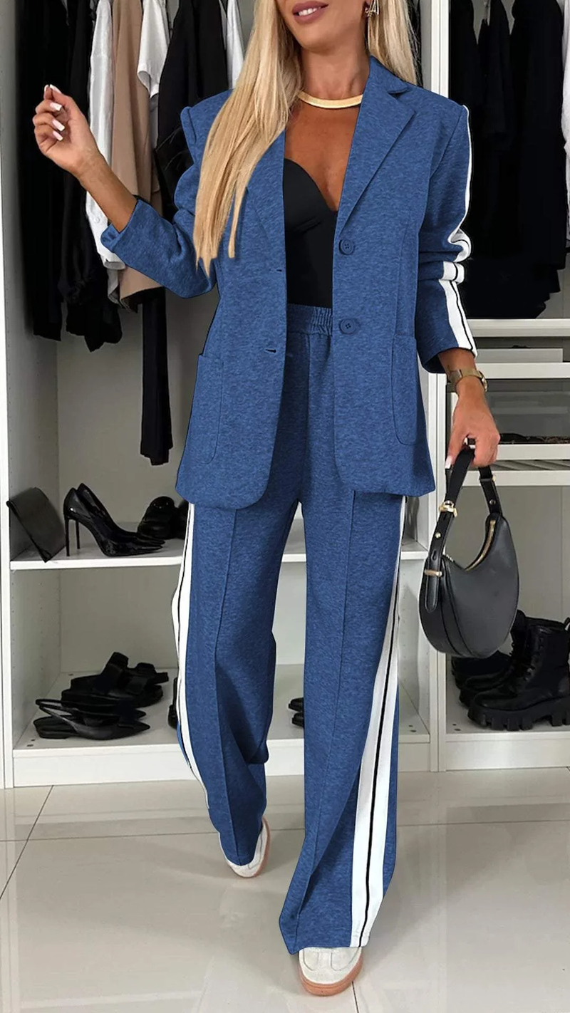 Urban Luxe Women's Suit - Sporty and Chic in One