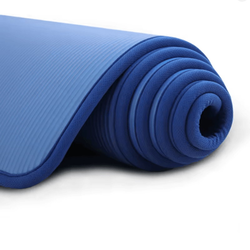 Extra Thick Yoga Mat with Anti-Slip Ribbed Structure for Yoga and Fitness
