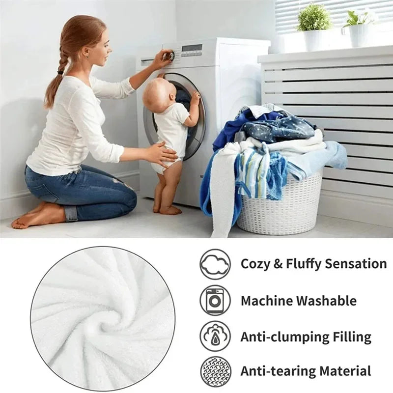 Plush Bubble Blanket with Raised Texture for Sofa and Bedroom Layers