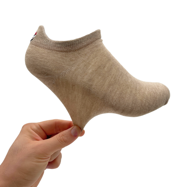 Ten-Pair Cotton Trainer Socks with Embroidered Character Details