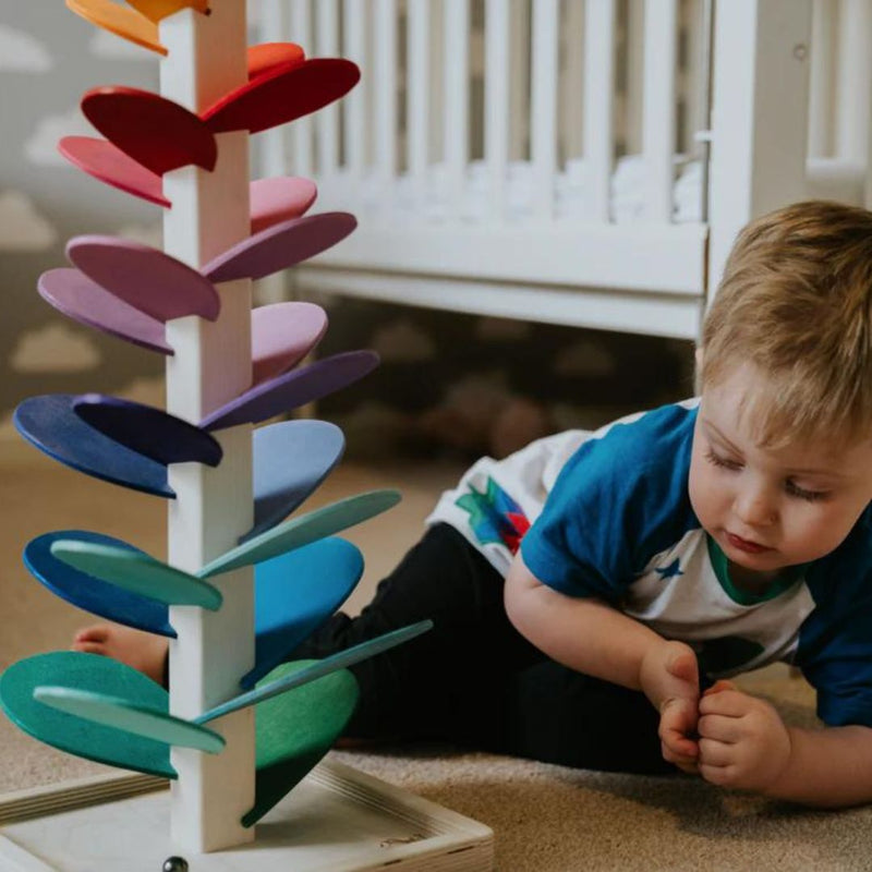 Educational Wooden Play Tree for Children – Motor Skills and Play Fun