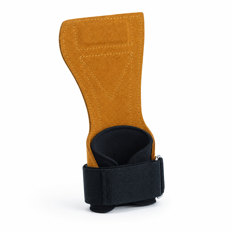 Padded Cowhide Weightlifting Gloves