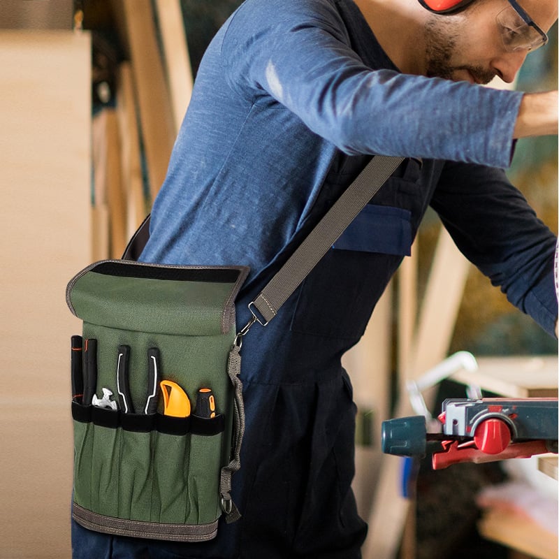 Foldable Multi-Compartment Tool Bag