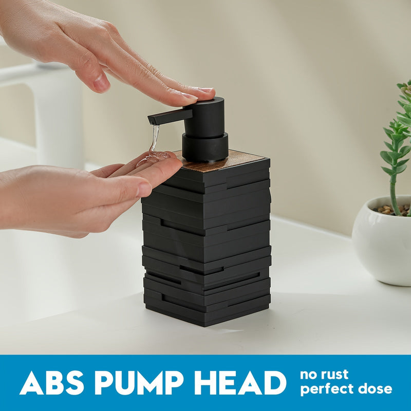 Modern Square Plastic Soap Dispenser – Minimalist and Practical