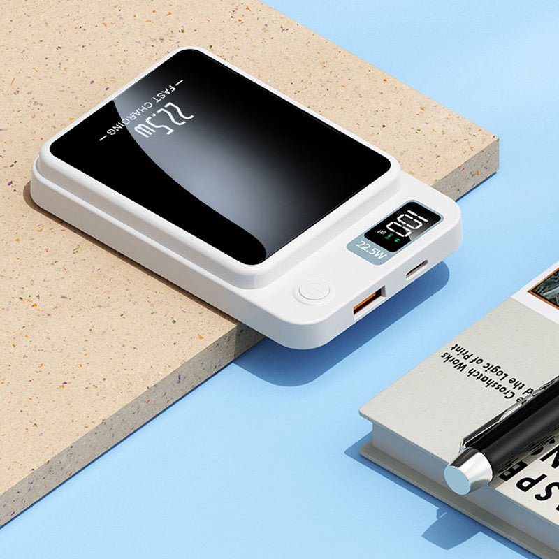 20000mAh Compact Power Bank with Digital Display & Fast Charging