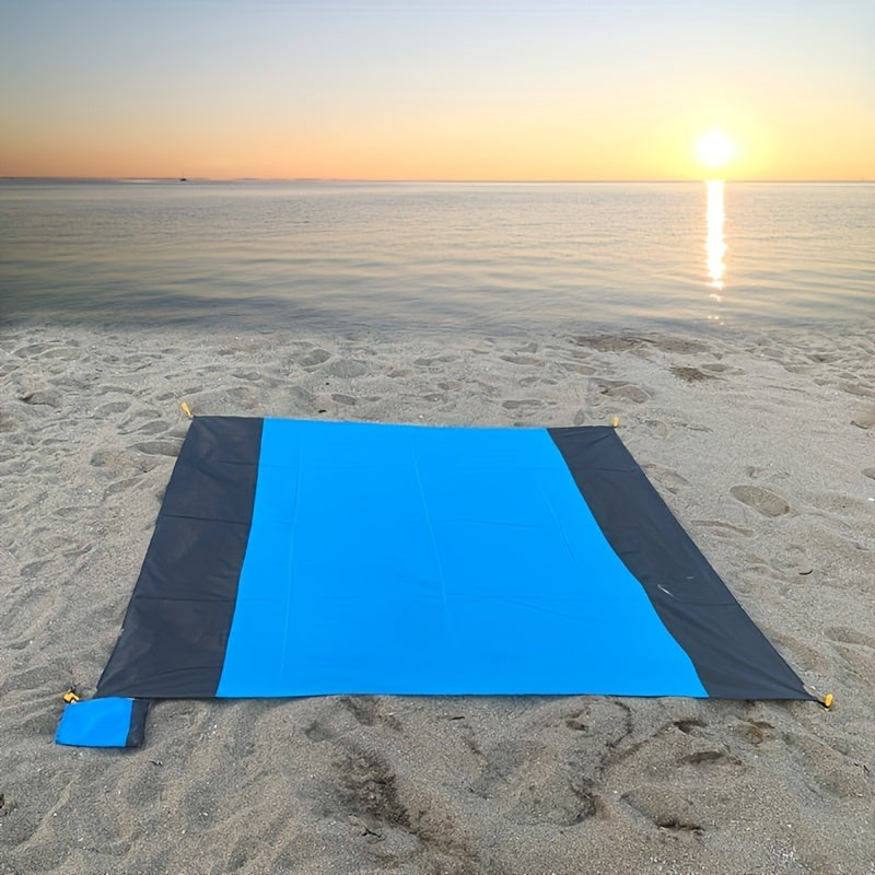 Extra Large Beach Towel with Nautical Stripe Pattern