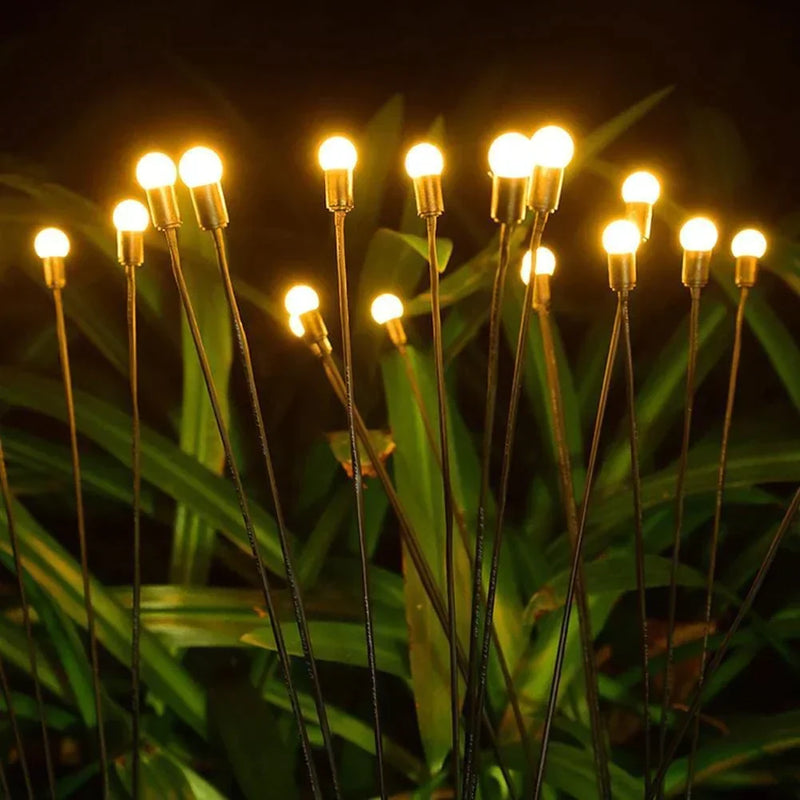 Solar Swaying Firefly Garden Lights