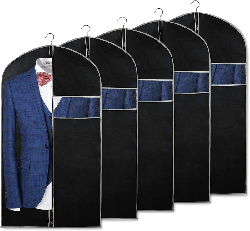 Breathable Garment Storage Bags with Clear Window for Suits and Dresses