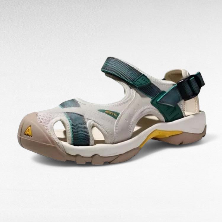Unisex Outdoor Sandals with Cushioned Sole and Adjustable Straps