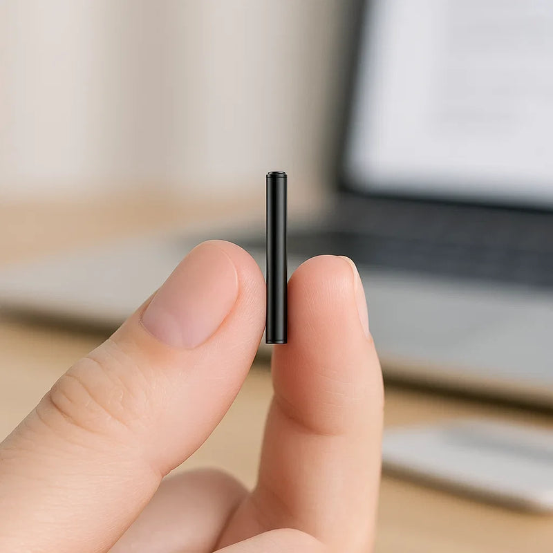 Ultra-Slim Digital Voice Recorder with Voice Activation and 16GB Storage