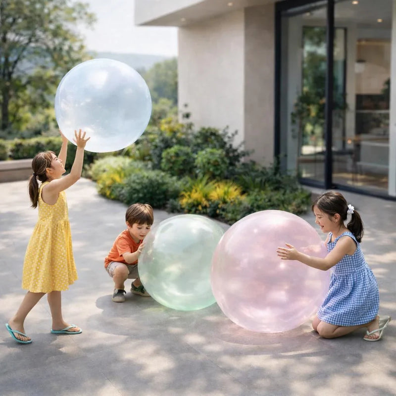 Inflatable Play Ball for Children and Adults for Outdoor Fun in the Summer