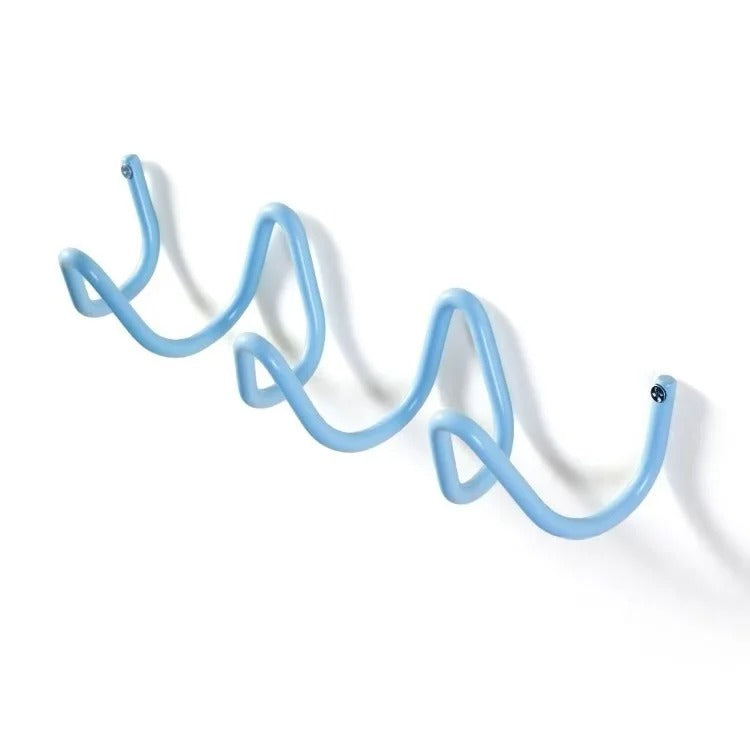 Modern Wavy Wall Coat Rack – Stylish Wall Coat Rack with Multiple Hooks