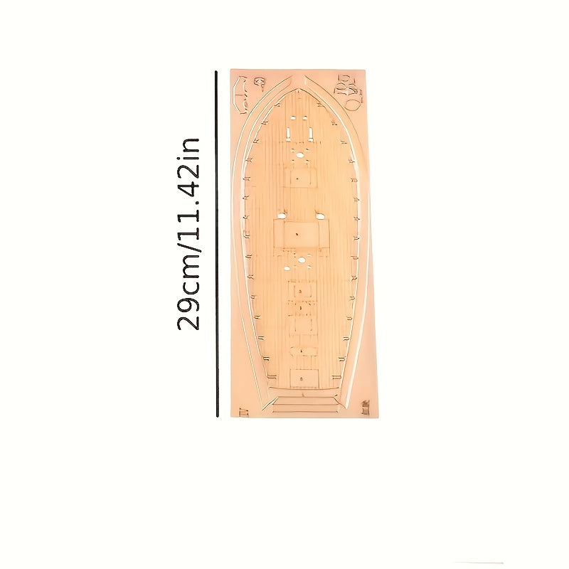 Wooden Sailing Ship Model Kit for Detailed 3D Puzzle Assembly and Display