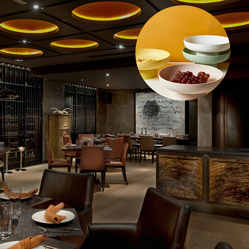 Modern Oval Fruit Bowl with Drainage – Minimalist and Functional Design